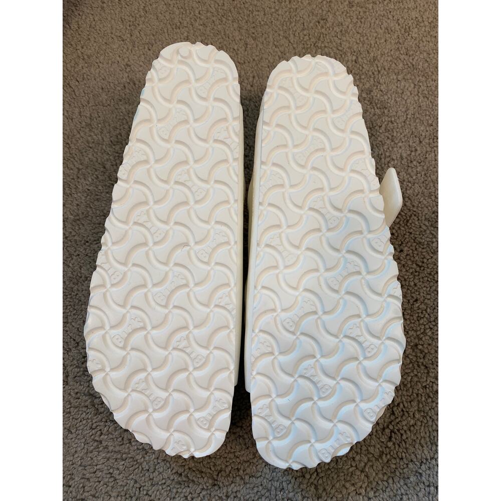 New Birkenstock Arizona Essentials EVA Sandals White Size 38 Waterproof - Picture 4 of 4